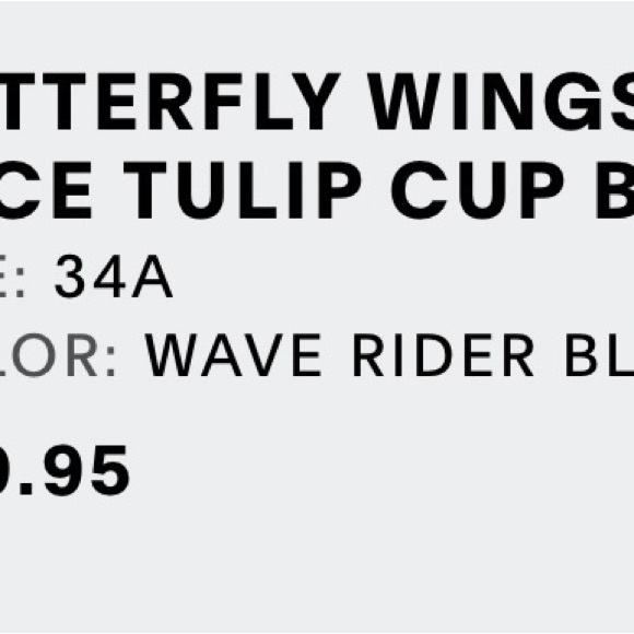 2 piece NWT Savage X Fenty Blue and Green Lace Bra - Picture 7 of 8